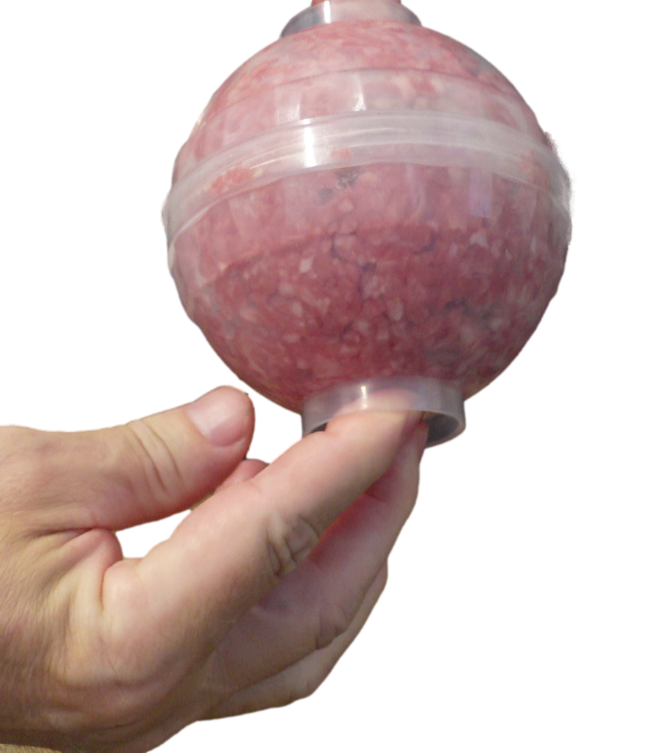 scientifically design-hand holding ball_clipped_rev_1 safely thaw ground beef